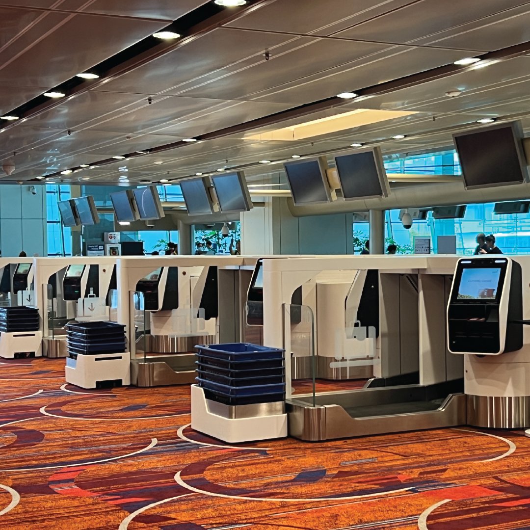 flexco's tweet image. Self-bag drop, air traffic, construction, and more. 

Stay up to date on the latest trends for your airport’s #baggagehandlingsystem - bit.ly/46a0Oay