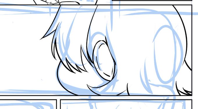 鬼怒を後から描こうとすると いつも髪の処理に悩む…('・ω・`)