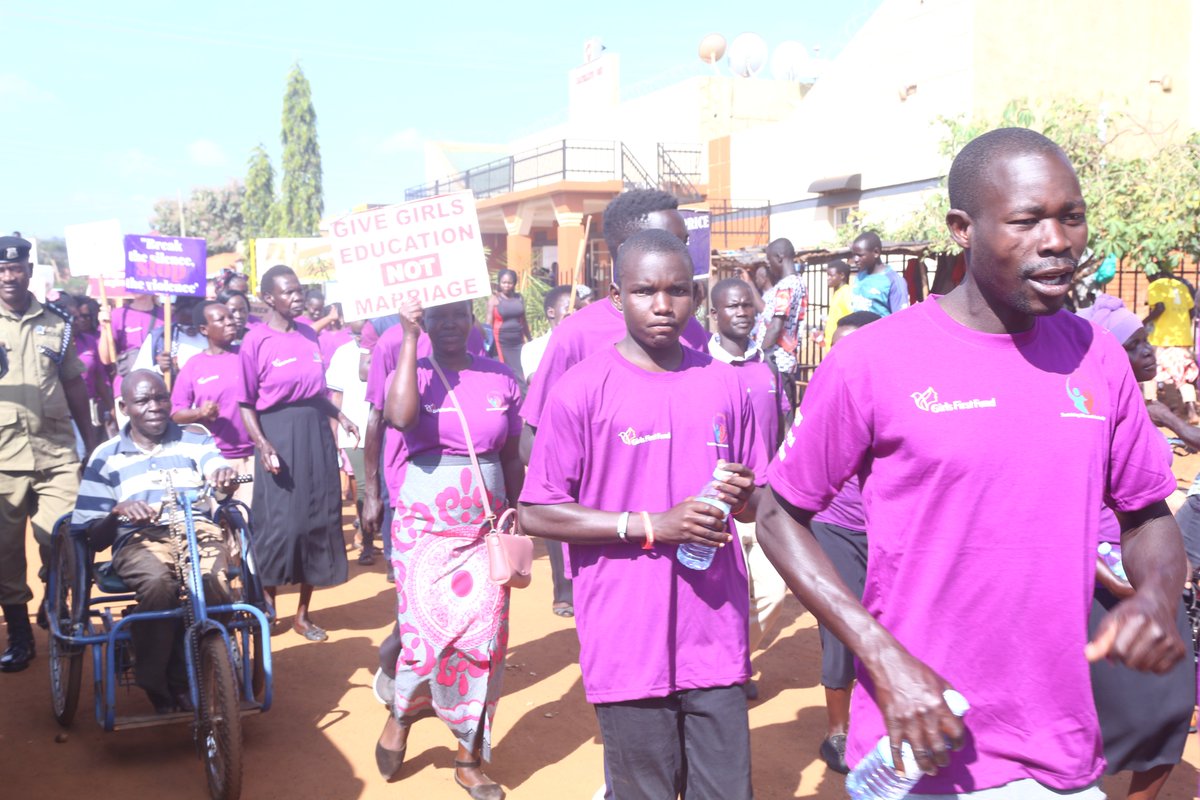 MEMPROWUganda's tweet photo. #16DaysOfActivism 🌍 Today our collective voices echoed in solidarity &amp; unity! the walk is to amplify the call for justice, equality,&amp; safety because each voice &amp; step adds strength to the movement. 
#Speakoutagainstviolence 🧡🧡🤝
@OpenSocietyEA @GirlsFirstFund @educhildug https://t.co/QwQx1Mr7yK