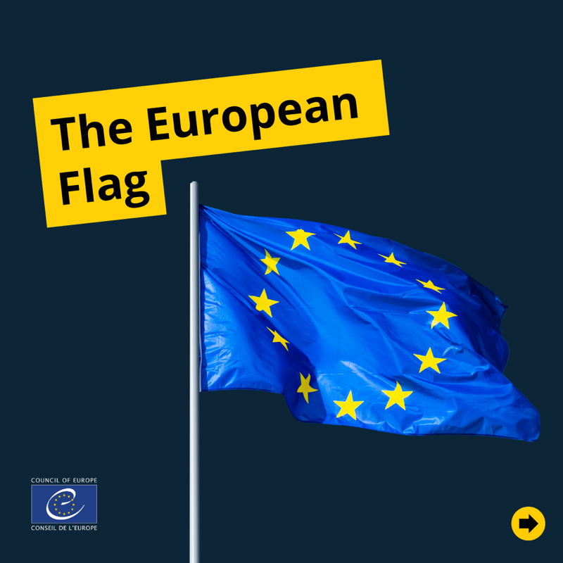 coe's tweet photo. 🇪🇺 Do you know the story behind the #EuropeanFlag? 🇪🇺
⭐️ Against the background of blue sky, the 12 stars form a circle, symbolising union.
#OnThisDay in 1955, the Council of Europe’s Committee of Ministers adopted the star-studded flag.
Discover some proposed designs ⤵️