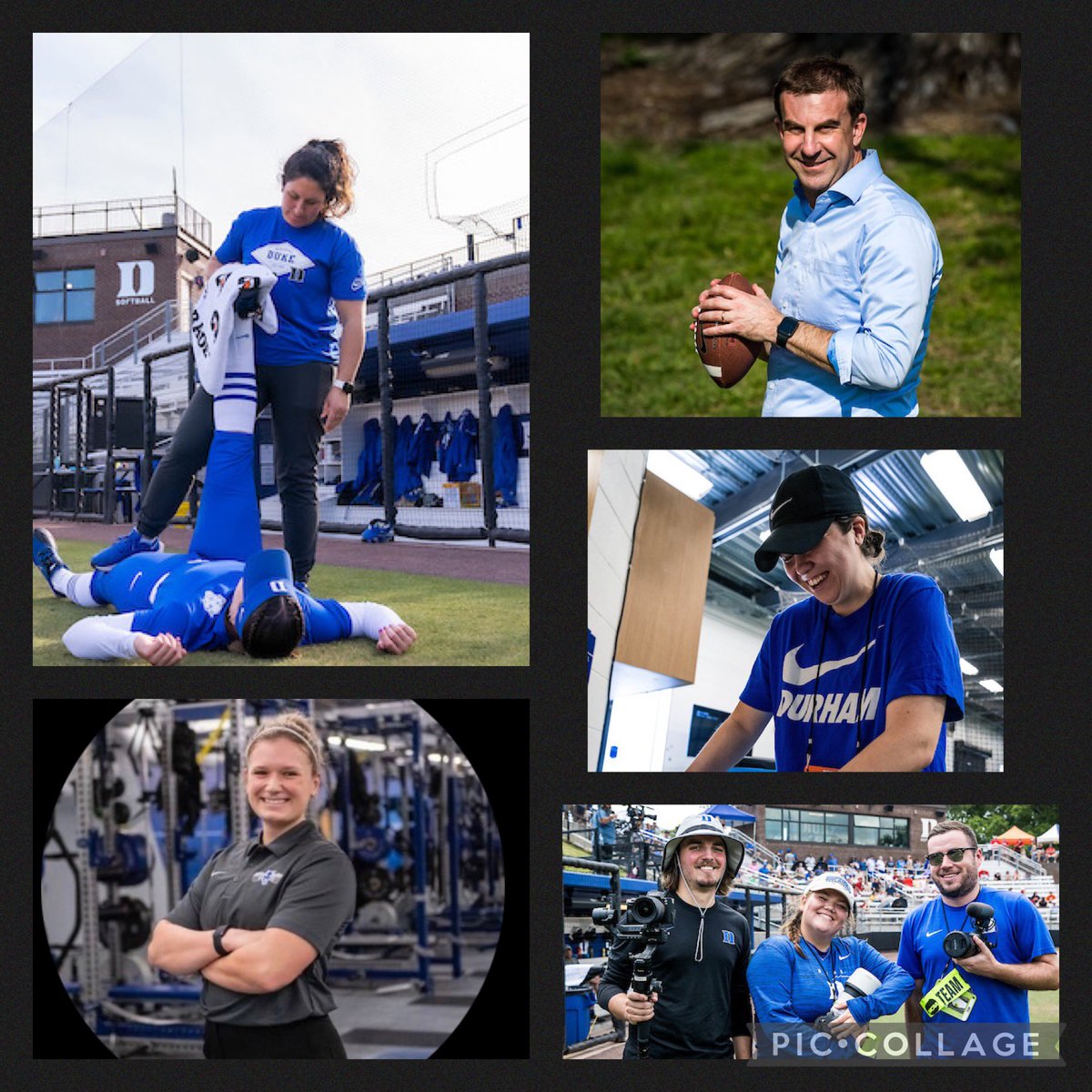 DukeCoachYoung's tweet photo. Grateful 💙 An extremely challenging Fall &amp; couldn’t  have been there for my family w/out the love, support &amp; hard work of my incredible @DukeSOFTBALL work family! 🫶🏽 @Taylor_Wike_ @oliviaadyan @nicoleeschaffer @Garrett_Siemek3 @BJonesDukeSB @Melyndaa22 @ErikaMcCort @mfaith_aep https://t.co/fwrLmi47ze