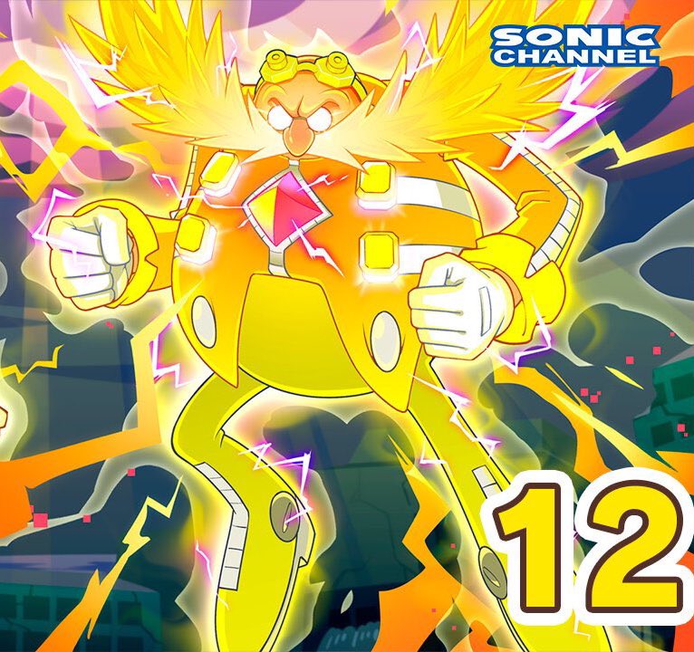 GamesCage_'s tweet photo. I DID NOT EXPECT TO WAKE UP TO OFFICIAL ART OF SUPER EGGMAN LMAO????? https://t.co/Xdn6Guz1iO