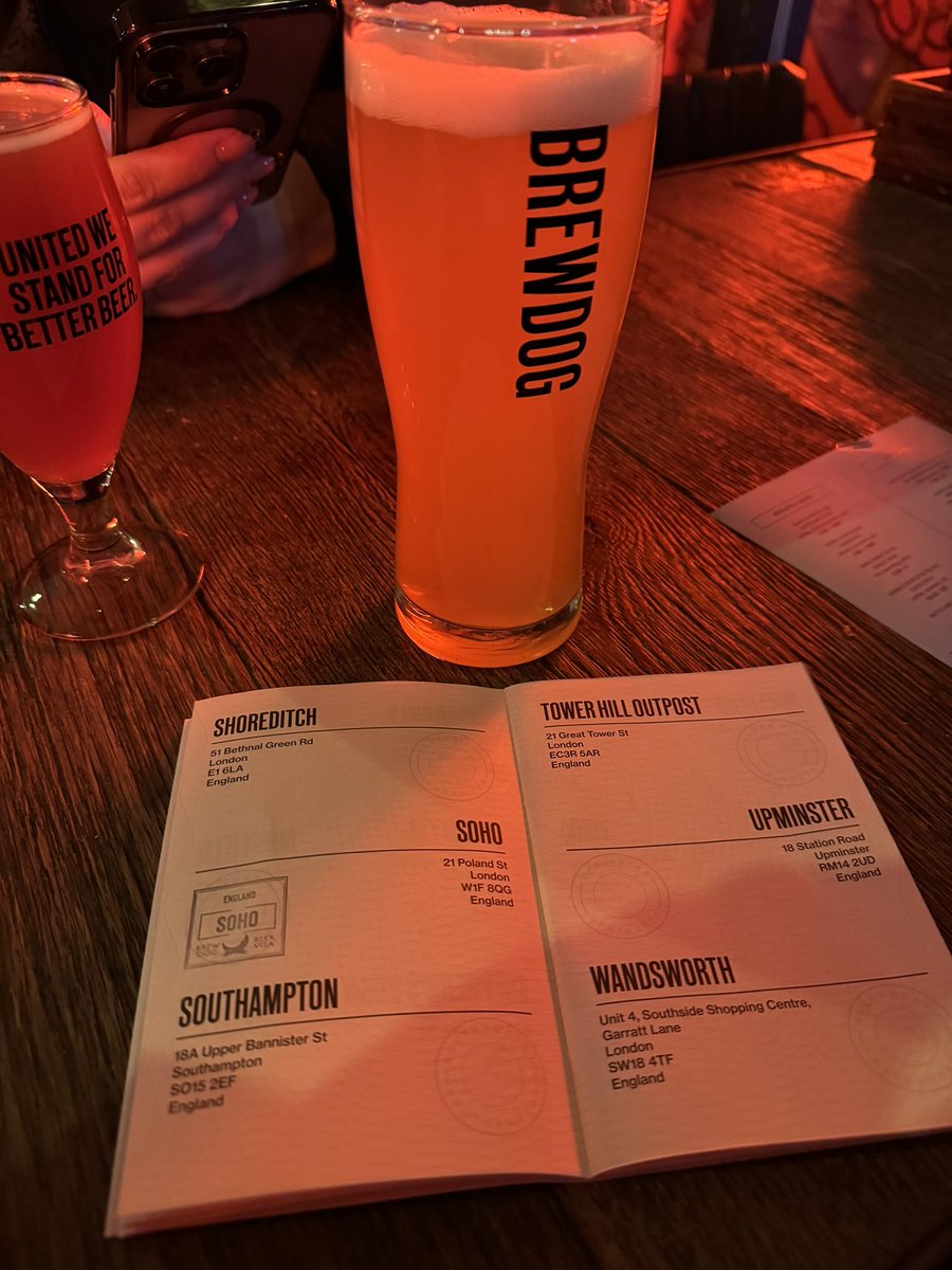Geordieman91's tweet photo. And so the adventure begins….. @BrewDog #beervisa https://t.co/ZGF2pFuynG