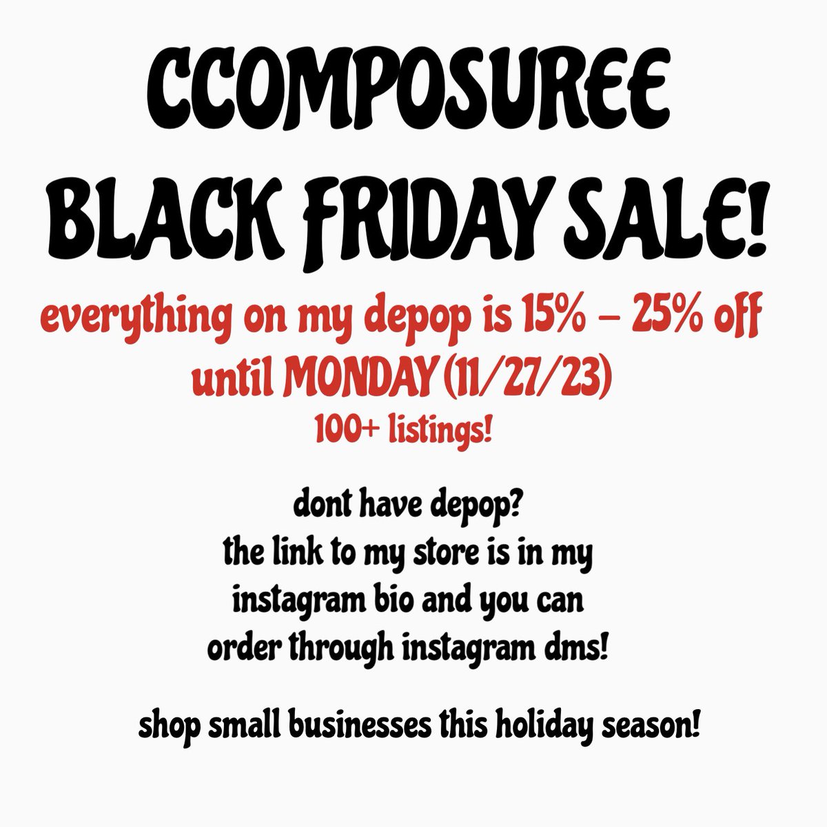 ccomposuree's tweet photo. shop small businesses this holiday season!!!! 💌
https://t.co/siOKsfy5Ps https://t.co/JQlRCSdUP2