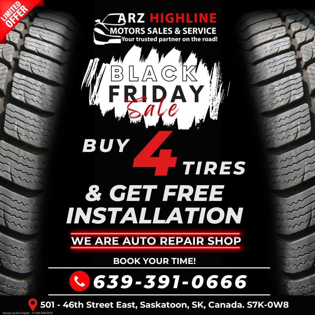 ArzMotors's tweet photo. Call us: 639.391.0666
Address: 501-46th Street E, Saskatoon, SK, Canada.
Visit: https://t.co/TIpS5C0lUr
#SyntheticOilChangeSaskatoon, #TopTierService, #AffordableAutoRepair, #CarMaintenance, #EnginePerformance, #TireInstallation, #RoadReady, #VehicleWellness, #QualityAutoService, https://t.co/dLZb0QTAFW