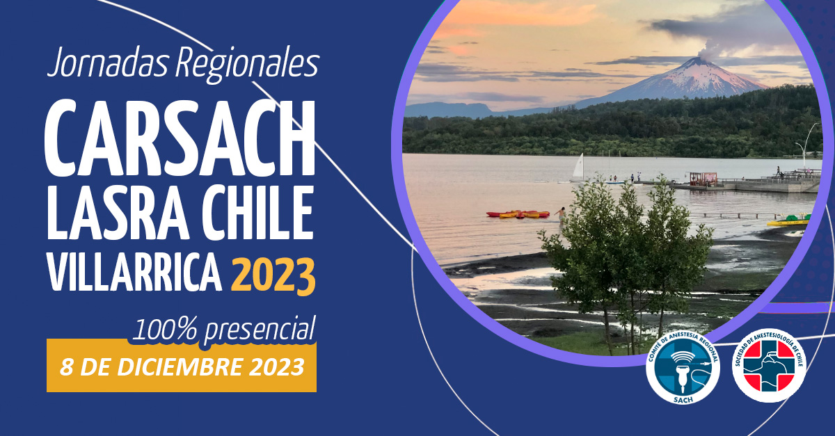🚨 ¡Atentos a esta información!
📌Jornadas Regionales CARSACH-LASRA Chile Villarrica 2023
📅 8 de diciembre
🌄🗻100% presencial
Más información e inscripciones aquí: 👇
cursos.sachile.cl/cursos/jornada…
¡Te esperamos!