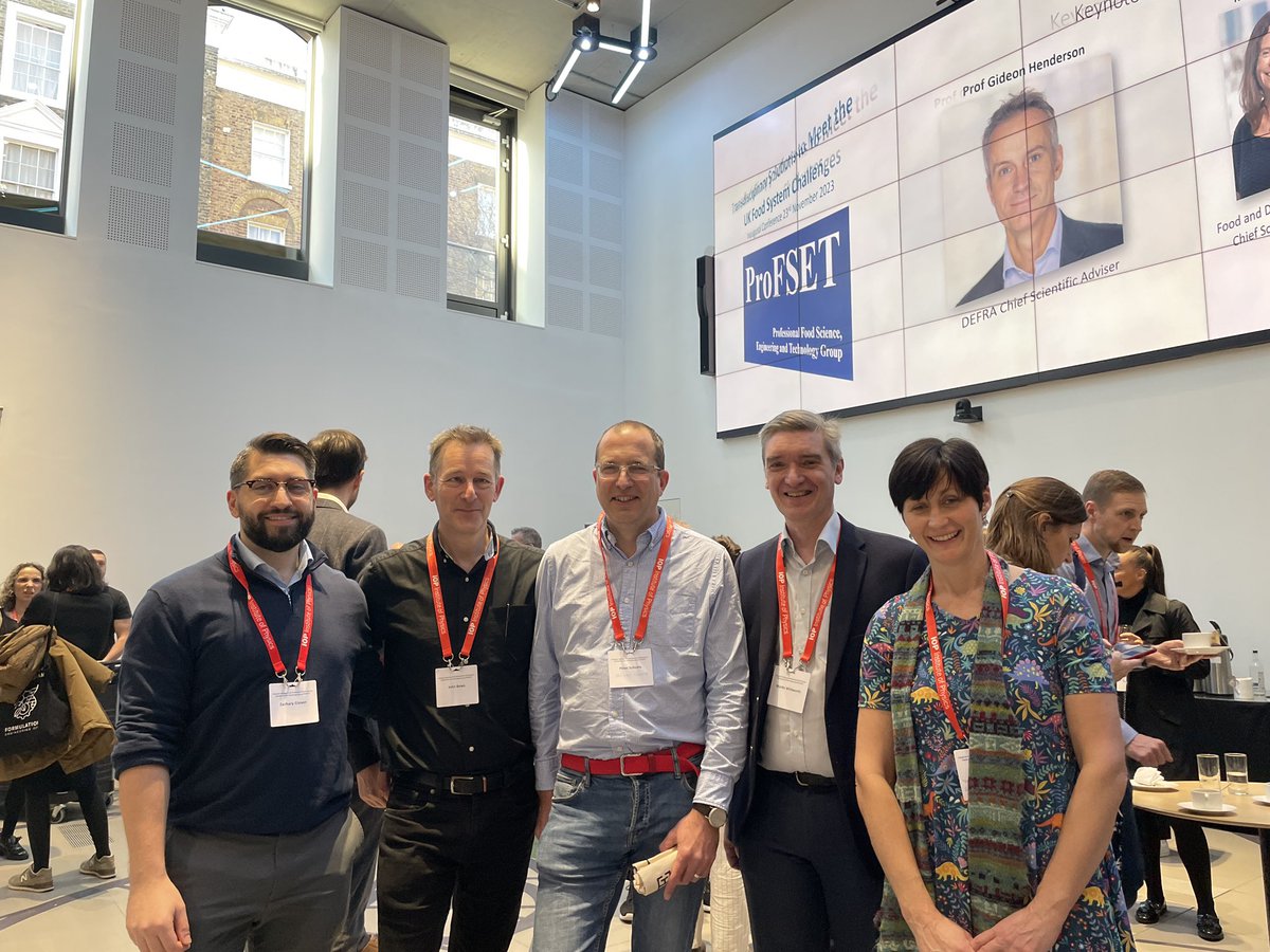 A good turnout yesterday for the launch of the ProFSET group (linkedin.com/groups/9099124) - a collaboration between the Food groups of 10 professional STEM institutions.  We were hosted at <a href="/PhysicsNews/">Institute of Physics</a> HQ and the IOP Food Physics committee was well represented (see photo).