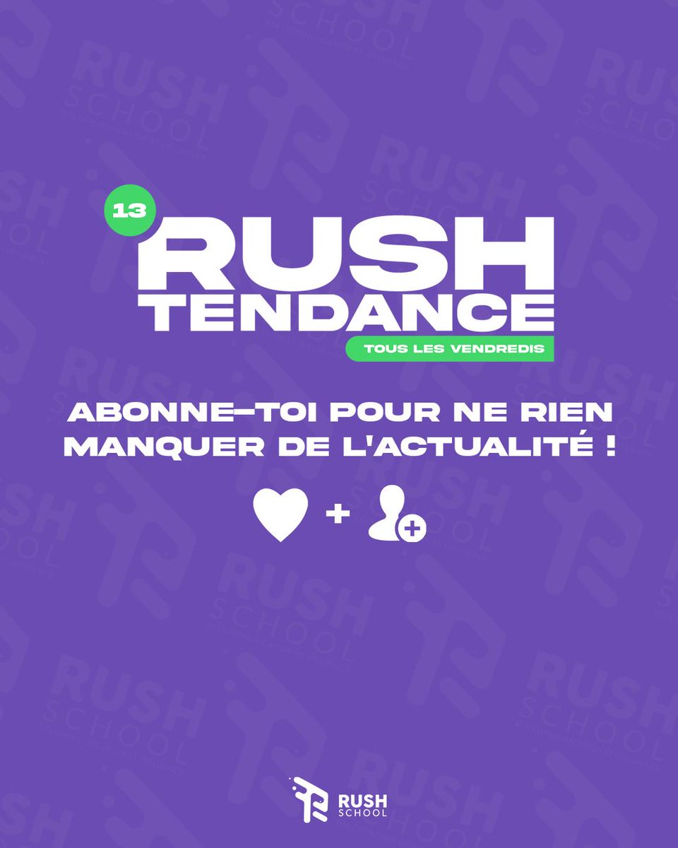 RushSchool's tweet photo. Fav, Rt et Follow pour ne rien raté de l'actualité ! 😉 https://t.co/WCVminsbgU