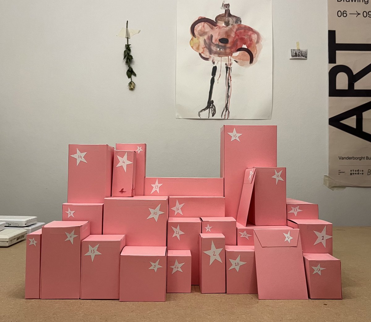 mon amoureux m’a CONSTRUIT un calendrier de l’avent et vous pensez que je suis pas sa salope