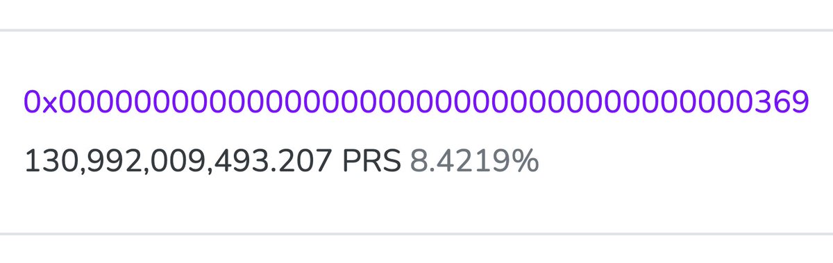 pulseium's tweet photo. As a $PRS holder, your share of the $PLS rewards is always increasing. Every trade sends 1% to the #PulseChain burn address - out of the circulating supply forever.
Over 8.42% of the #PulseReflections supply has been burned to date! https://t.co/auZG7ImQ8Q