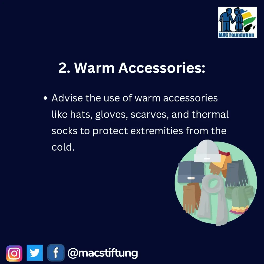 macstiftung's tweet photo. Embracing winter with wisdom! π§βοΈ Here are some cold weather tips for seniors: Stay warm, stay active, and keep those cozy blankets close!
#seniorwinterwellness
#macstiftung
#macfoundation
#winterwellness
#seniorsafety
#coldweathercare
#winterwisdom
#goldenyears
#seniorsafety https://t.co/Wk0K3Vx1Jj