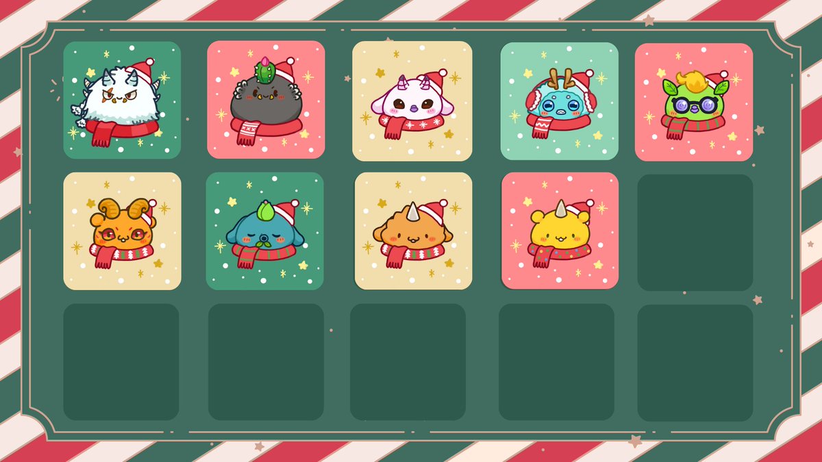 That's all for today!

If you've requested a drawing and haven't received it yet, please remind me.
If you send me a DM in the night, I will draw them in order tomorrow~!
I can reply to DMs tomorrow after lunchtime.

I may finish in a few days.
good night~~🌟#AxieInfinity