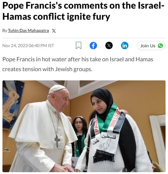 The Pope called out Israel for their terrorism. 

This is what the Zointologists have to say. 
#FromTheRiverToTheSea 
#IsraelTerorrism