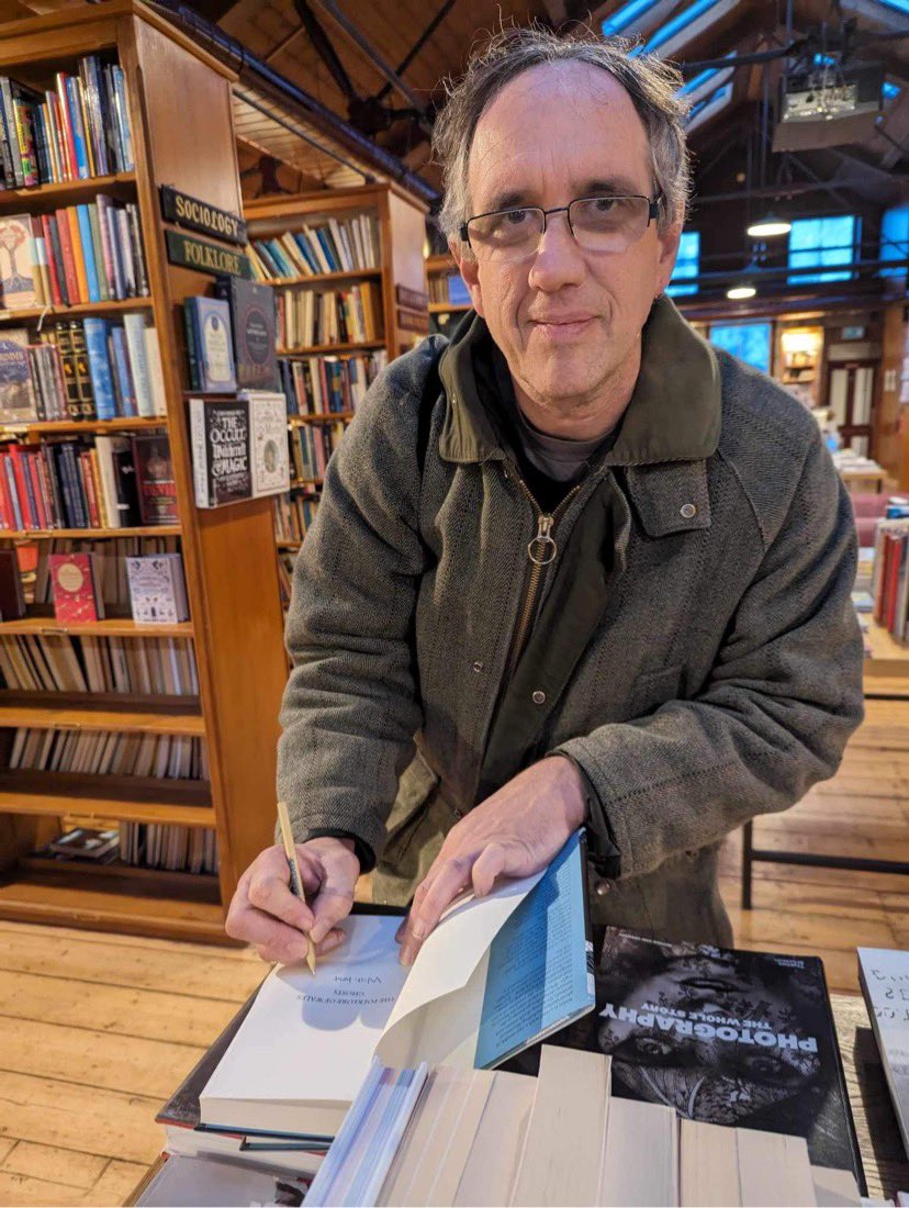 Found a couple of copies of @calonbooks Folklore of Wales: Ghosts in @boothsbookshop 

Now signed :)

@hayfestival #HayWinterWeekend