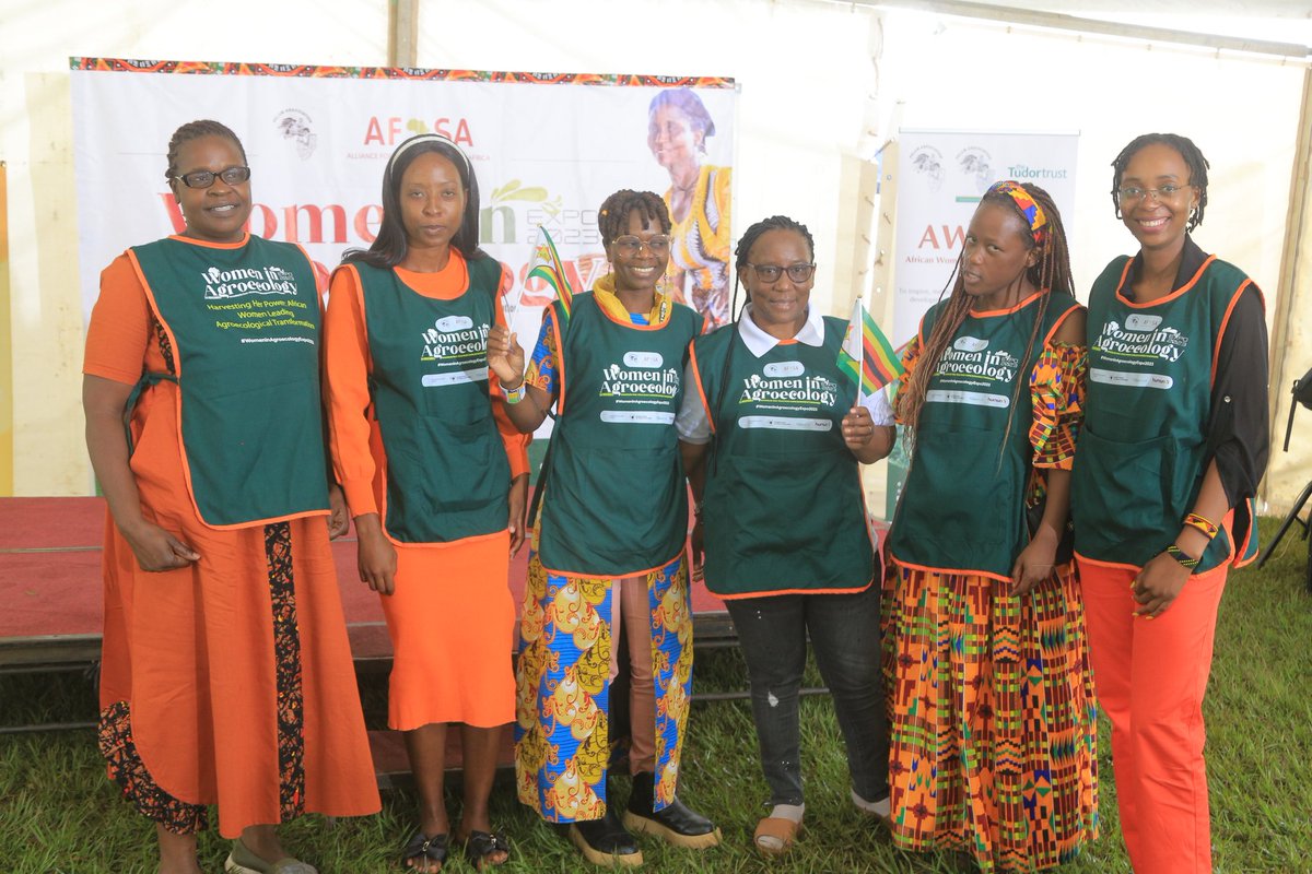 Yvezimofficial's tweet photo. We were so privileged to attend the African Women (AWOLA) Leaders in Agroecology Expo held in Uganda and our director @mellz_11 was one of the panelists where she talked of agroecology as a key piece to climate Adaptation and mitigation.
@ClimateZimDept
@gp_zim
@ActionAidZim https://t.co/ZVVn39DcEv