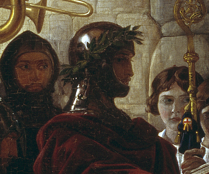 fir_bolg's tweet photo. 'the marriage of strongbow and aoife' (1854) by daniel maclise https://t.co/k5Ggg70vJT