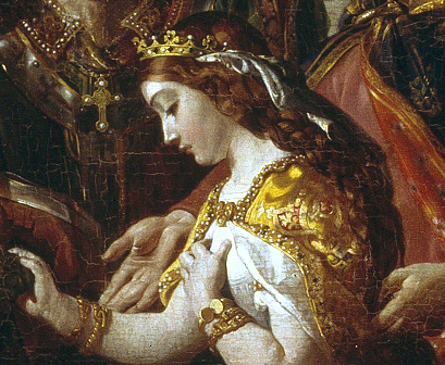 fir_bolg's tweet photo. 'the marriage of strongbow and aoife' (1854) by daniel maclise https://t.co/k5Ggg70vJT