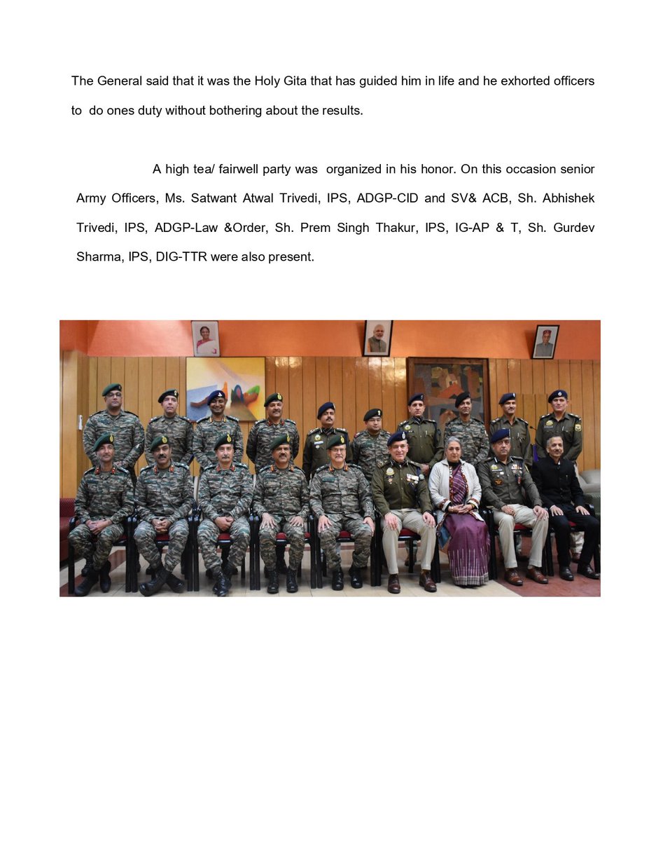 TTRHimachal's tweet image. #PressNote #Himachal #PHQ #Army #DGPHP #HPPolice @himachalpolice