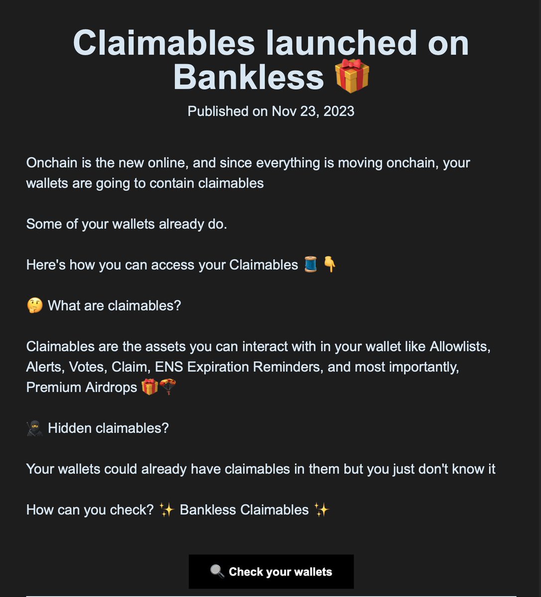 mdimov's tweet photo. @bankless you seem very active in the last two weeks - NFTs and Tokens airdropped... :)

THIS IS SPAM: don't click if you receive https://t.co/eCC8cn2rC6