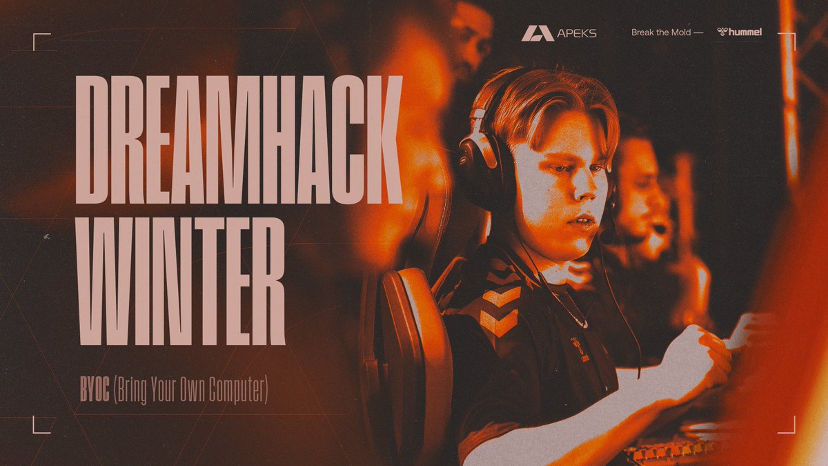 Apeks Rebels at <a href="/DreamHack/">DreamHack</a> Winter 🙌

Competing at the BYOC tournament starting tonight 20:00.

Will keep you all updated below 👇