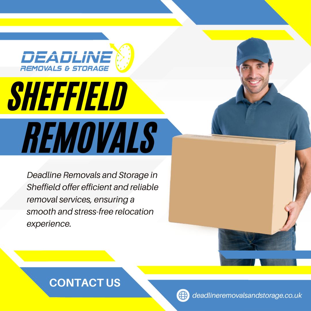 Deadline Removals and Storage offers top-notch Sheffield removals services. With a focus on efficiency and care, we ensure a smooth transition for your belongings, making moving stress-free. So, without delay, contact us now. 
#sheffieldremovals 
#movingservices