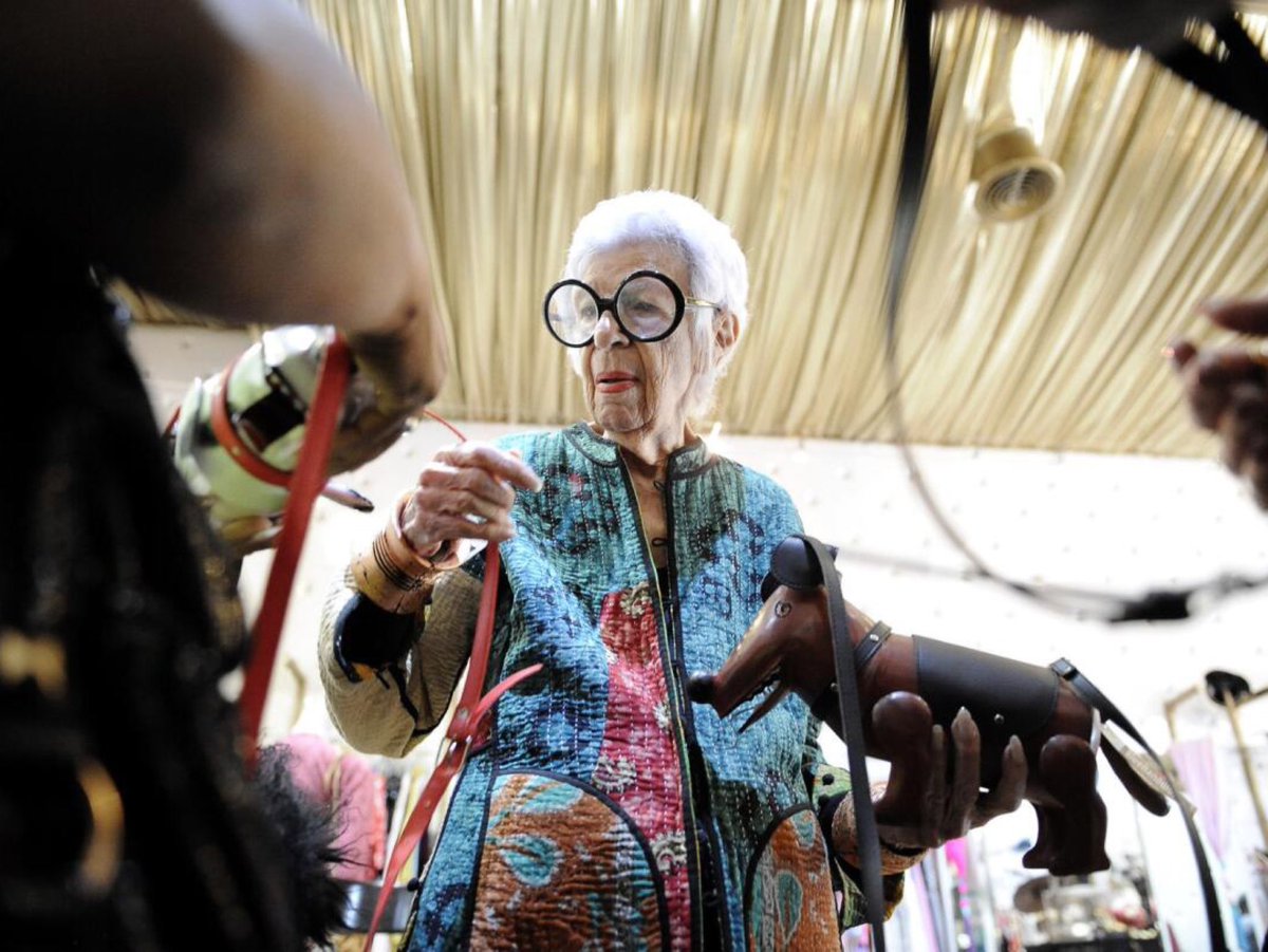 Iris Apfel (@irisbapfel) on Twitter photo Shop shop shop til you drop drop drop today! 🛍️ #blackfriday
📸: <a href="/mariahtauger/">Mariah Tauger</a> for the <a href="/latimes/">Los Angeles Times</a> Shop shop shop til you drop drop drop today! 🛍️ #blackfriday
📸: <a href="/mariahtauger/">Mariah Tauger</a> for the <a href="/latimes/">Los Angeles Times</a>