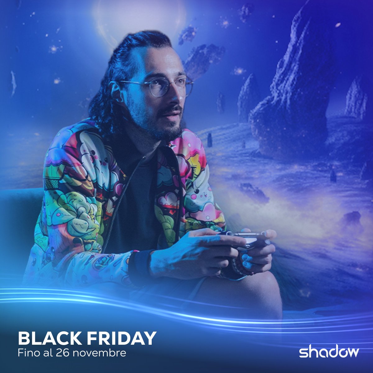🚨OFFERTA BLACK FRIDAY 🚨
Hai ancora tempo fino al 26 novembre per approfittare del nostro servizio #ShadowPC Boost a soli 19,99€/mese per il primo mese.
Quindi, per scoprire il cloud e giocare questo fine settimana, è qui:
shdw.me/BFBoost

#BlackFriday #Sconto