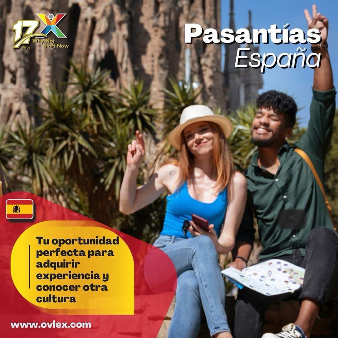 Ovlex_ec's tweet photo. 🔴 VIVE EN ESPAÑA 🇪🇸 TU MEJOR EXPERIENCIA🔴
Adquiere experiencia, amplia tu networking profesional y aprende de la cultura española 💃🏻.
Te presentamos nuestro programa de #PasantíasenEspaña 🇪🇸.
📲UIO- 0985988841
📲GYE-0985968383
#YoViajoConOvlex #ProgramasInternacionales https://t.co/aipUvnx78u