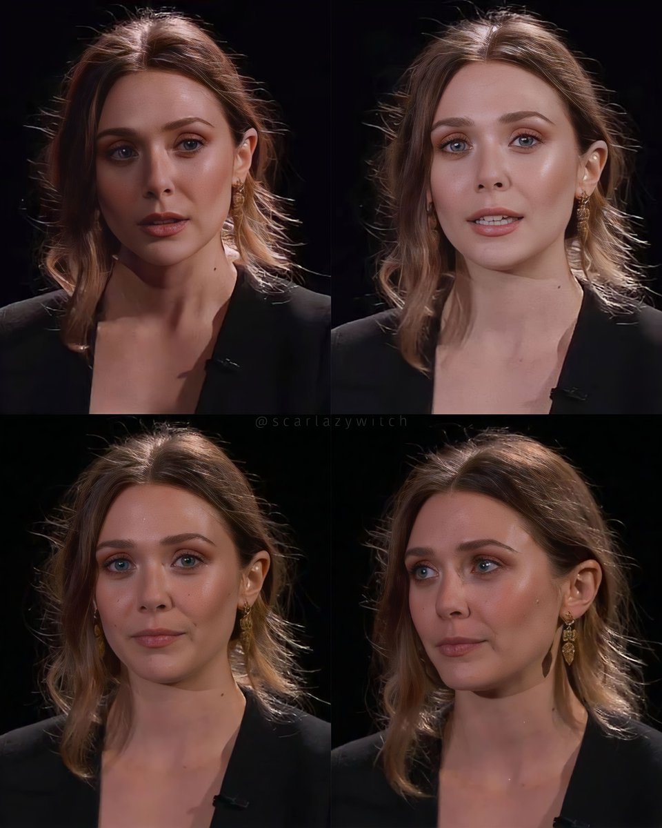 scarlazywitch's tweet photo. Elizabeth Olsen face card never declines! https://t.co/8a0q2KW9iO