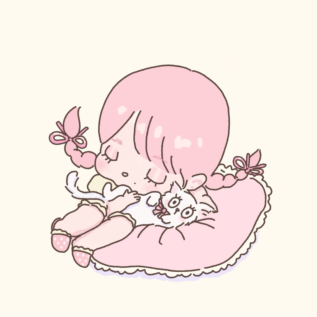 「My Squishy Pillow  」|𝑃𝑎𝑢𝑙𝑎💖IF8 A07のイラスト
