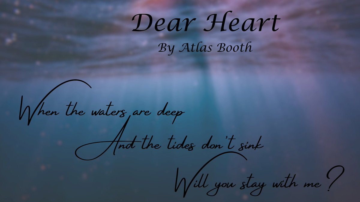 In need of some #poetry? Look no further:
The poetry chapbook Dear Heart by <a href="/atlasbooth/">Atlas Booth</a> releases on December 28th!
Preorder link coming soon...
#poetrycommunity #poetrylovers #poetrytwitter #poet  #NewRelease #NewReleases #POEMS