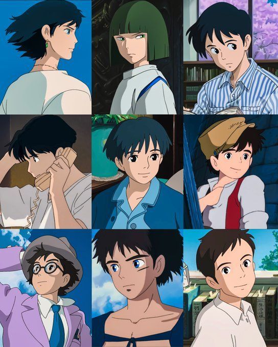 anime_'s tweet photo. Ghibli Boys ❤️ https://t.co/cjcFTw38wv