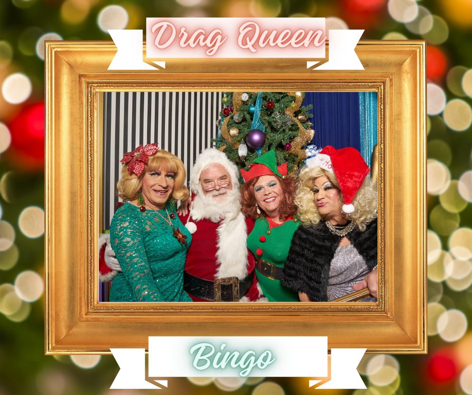 If all you want for #Christmas is ChristmaHanuKwanzamas #DragQueen Bingo, you're in luck! Join Bubba D. Licious, Erica Lee &amp; special guests on December 12th for food, fun, and cocktails featuring Tito's Handmade Vodka! Tix at palsatlanta.yapsody.com  #palsatlanta #atlanta