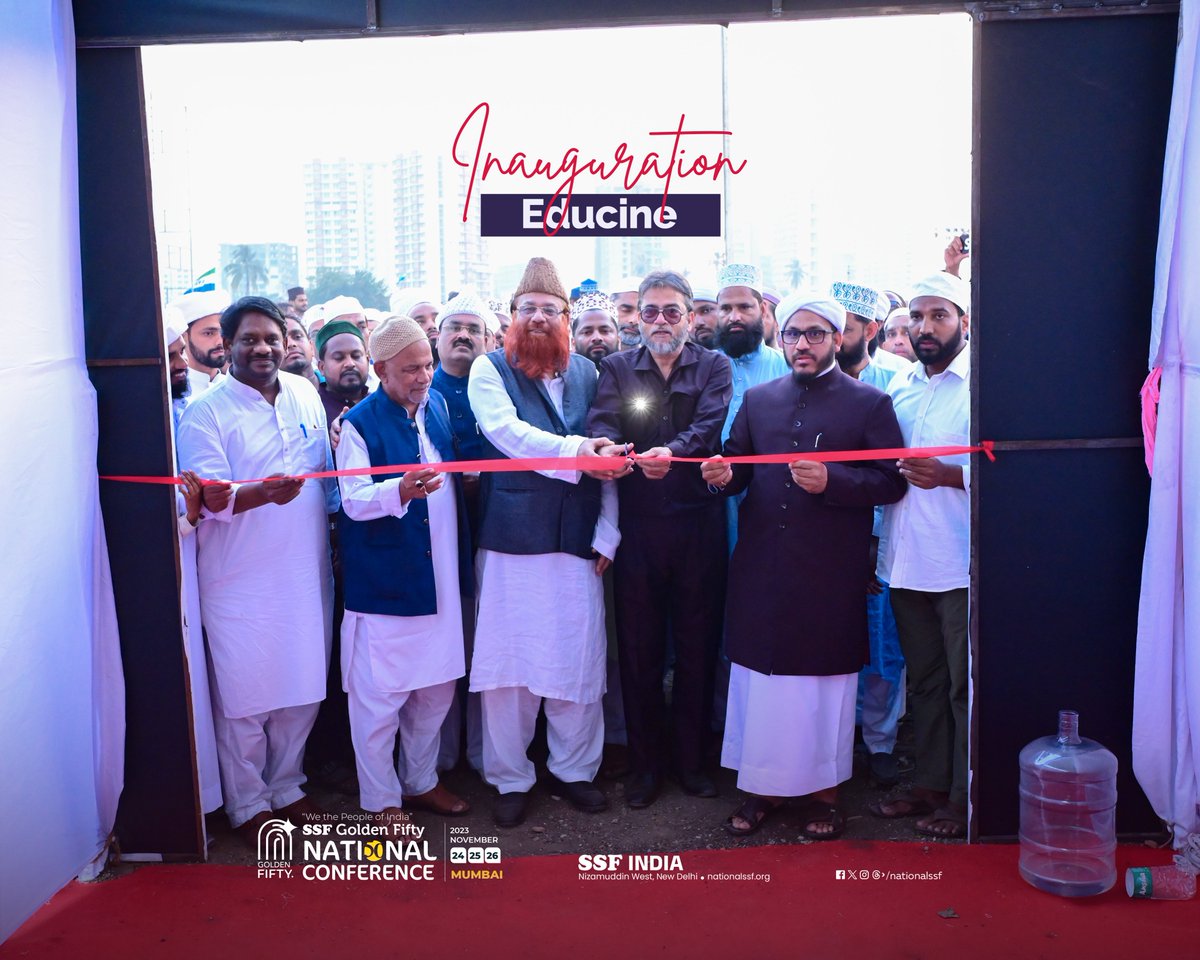 nationalssf's tweet photo. Inauguration!!!
Educine and Book Fair

“We the People of India”
SSF Golden Fifty
National Conference
2023 November 24,25,26 | Mumbai
#SSF #GoldenFifty #NationalConference #Mumbai #BookFair #Educine #careerevents https://t.co/LpZ6cIHIl3
