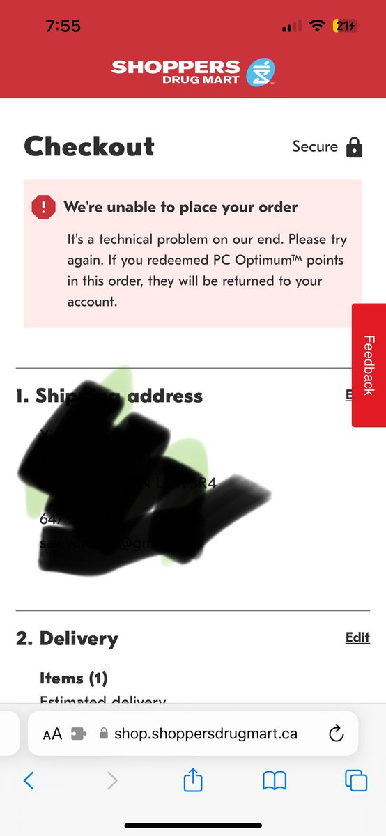 Zoyazoy102's tweet photo. @pc_optimum after saving for 1 whole year. I just got informed my account is frozen and cannot redeem my points. Right before the bonus event. Please tell me this is not a coincidence. https://t.co/FxNju3NmFy