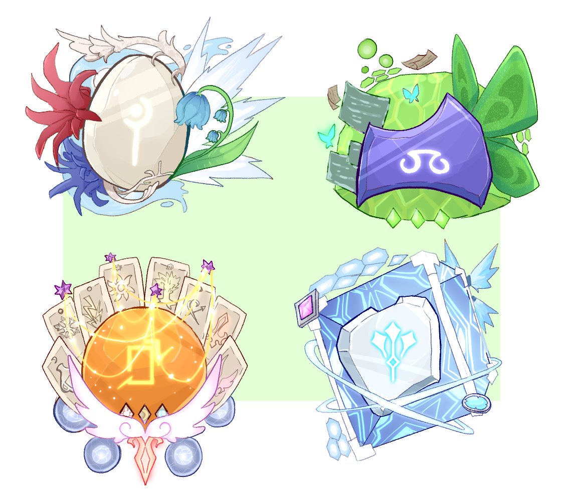 AeroViro's tweet photo. Finished the Tank and Healer Jobstones 🎉 https://t.co/r2k9Hm9JNe