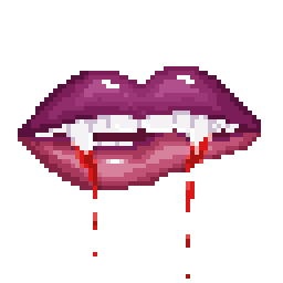 DiadasX's tweet photo. Day 5: Sharp

Will you bite or be bitten?

#Vampire #pixelart #artchallenge #pixelartist https://t.co/imRotyJFFW