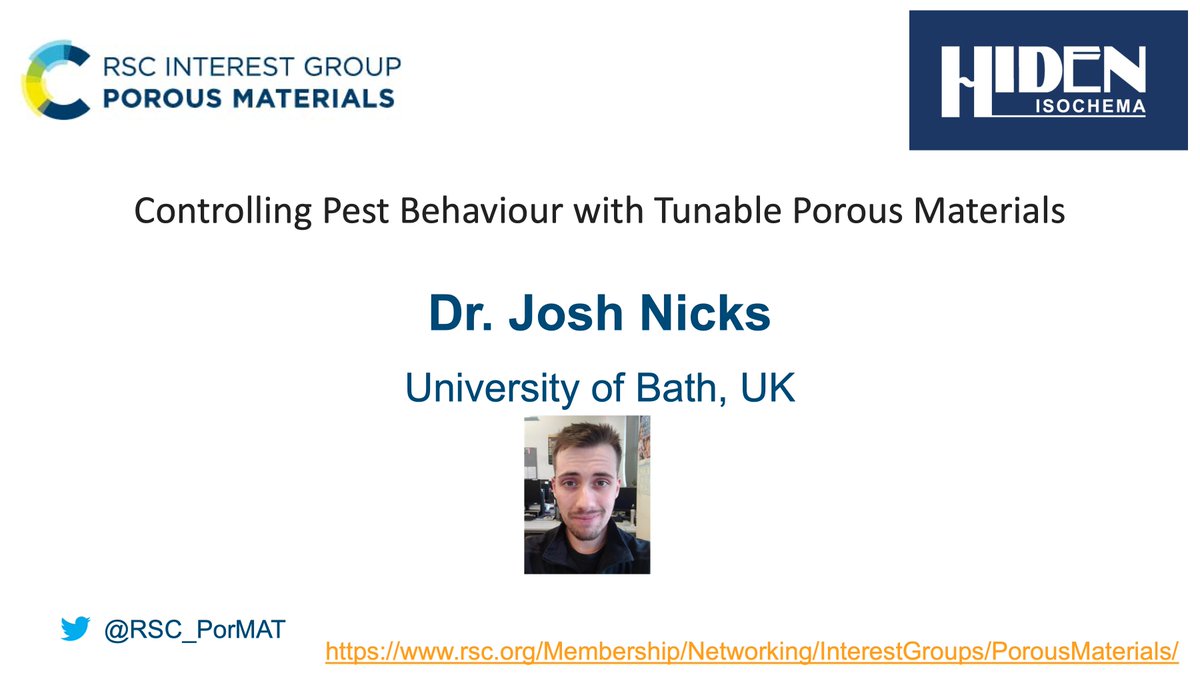 RSC Porous Materials Interest Group (@rsc_pormat) on Twitter photo Our final 2023 Porous Materials seminar: 10am UK time Tuesday 28 Nov. <a href="/Josh_Nicks_/">Josh Nicks</a> Register here: attendee.gotowebinar.com/rt/20867822426… Our final 2023 Porous Materials seminar: 10am UK time Tuesday 28 Nov. <a href="/Josh_Nicks_/">Josh Nicks</a> Register here: attendee.gotowebinar.com/rt/20867822426…