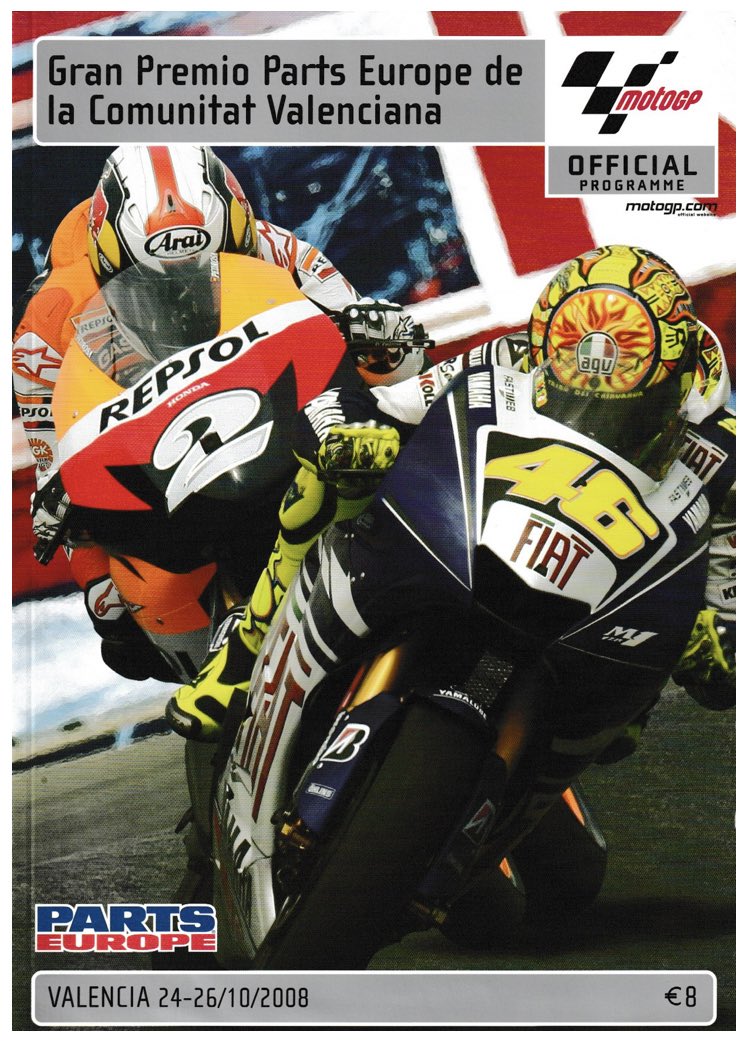 AntonioRamosGP's tweet photo. GP of Valencia 2005, 2006, 2008 and 2011 πͺπΈπ
#ValenciaGP #MotoGP #OldProgrammes https://t.co/drv0hxBPTN