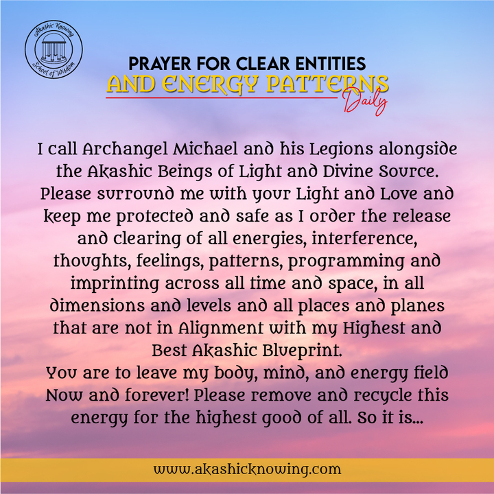 #dailyprayer #positivevibes #ProtectionPrayer #divineguidance #ClearingEnergy #positiveintentions #spiritualwellness #healingenergy