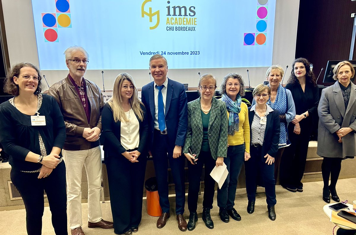 Colloque de l’Espace éthique de Nouvelle-Aquitaine <a href="/ErenaBordeaux/">Espace Éthique ERENA Bordeaux</a> sur « Hospitalité et Laïcité » aujourd’hui à l’@IMSCHUBordeaux avec le Pr Véronique Averous <a href="/CHUBordeaux/">CHU de Bordeaux</a> <a href="/univbordeaux/">Université de Bordeaux</a> 🙏 <a href="/CHULimoges/">CHU de Limoges</a> <a href="/CHU_de_Poitiers/">CHU de Poitiers</a> <a href="/Sante_Gouv/">Ministère de la Santé</a> <a href="/ARS_NAquit/">ARS Nouvelle-Aquitaine</a> <a href="/RaphaelYven/">Raphaël  YVEN</a> <a href="/Alexis_Thomas_h/">Alexis THOMAS</a>