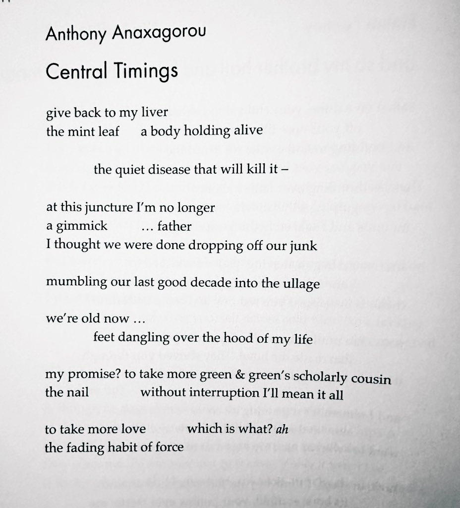 Feels like poetry is a long way away at the moment. Reminded that sometimes I do still write. Thanks to @bansheelit for publishing this in their current winter issue.