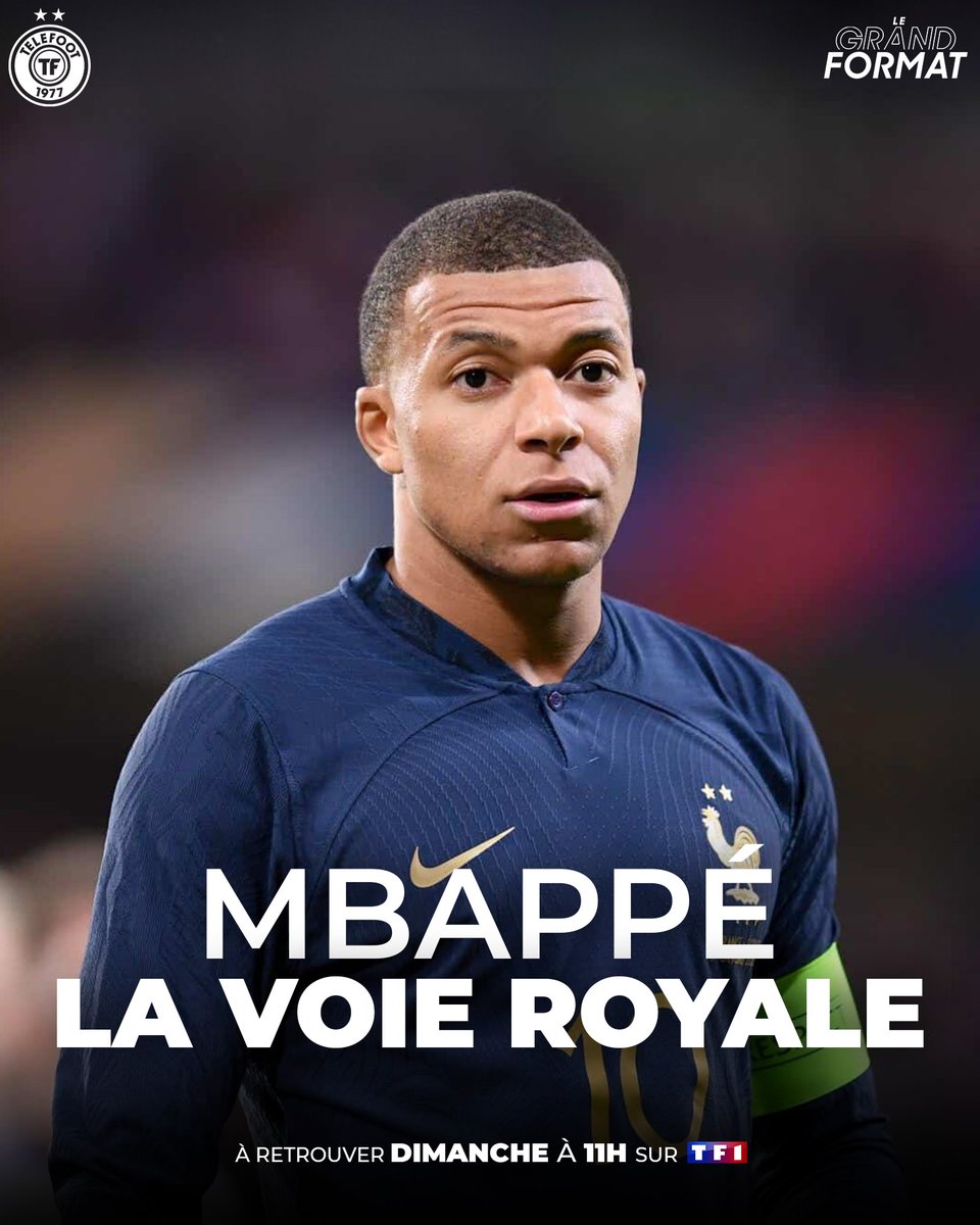 Auteur de son 300e but en carrière face à Gibraltar, Mbappé continue d'être en avance sur les temps des plus grands, si bien qu'on se demande : jusqu'où peut-il aller ? De Wenger à Henry, les plus grands répondent dans un Grand Format de @BarniaudSeb demain dans Téléfoot