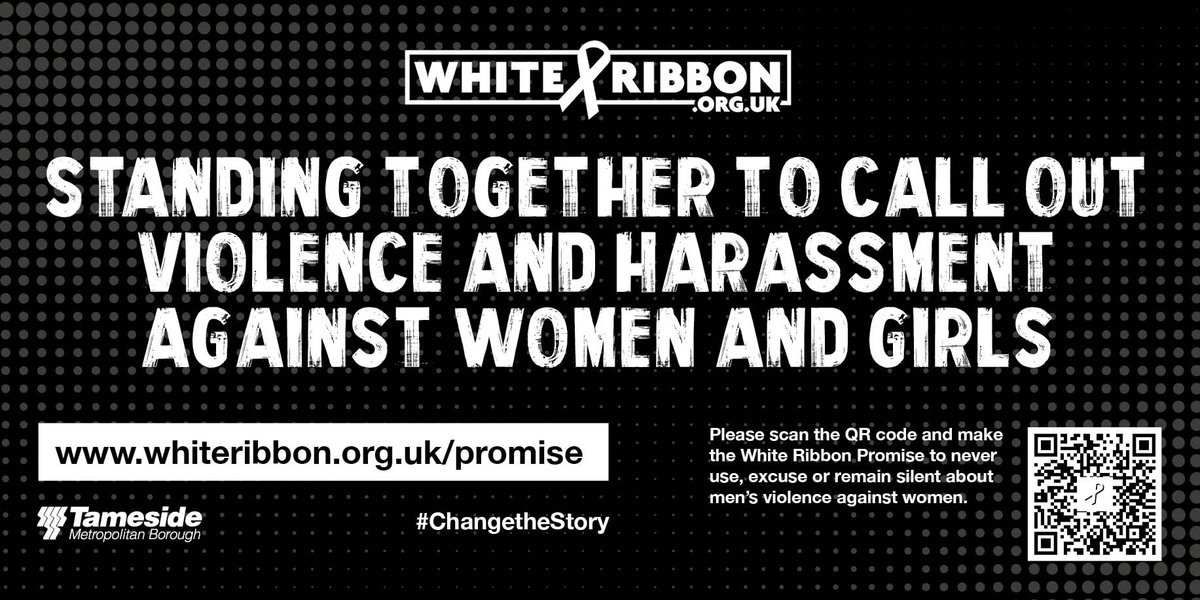 We’re working towards ending violence against women and girls in our workplace and community.

This #WhiteRibbonDay we are committed to #ChangeTheStory for women and girls to live their lives free from the fear of harassment, abuse &amp; violence. Are you?

👉 whiteribbon.org.uk/white-ribbon-d…