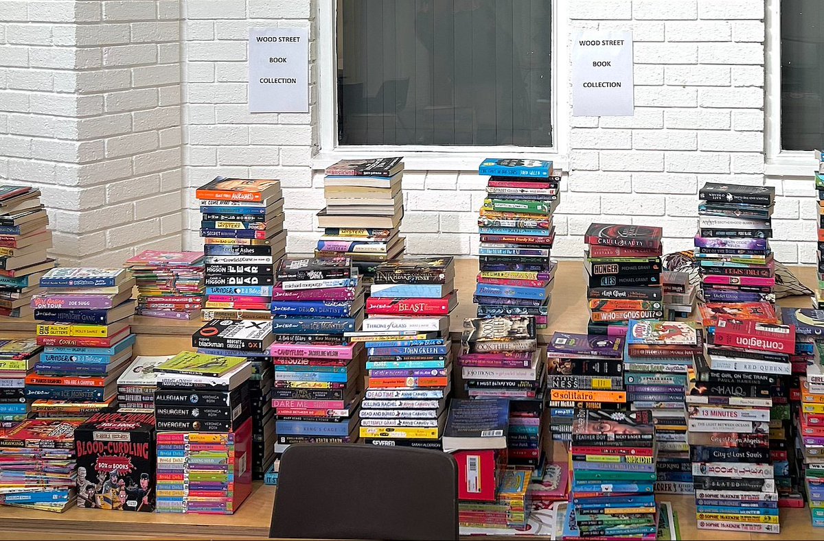 A huge thank you to everyone who brought in books to support the Books Forever project run by @WoodSt_Mission. In total, we collected an amazing 774 books, all of which will be invaluable in helping children affected by poverty. Thank you for your donations!