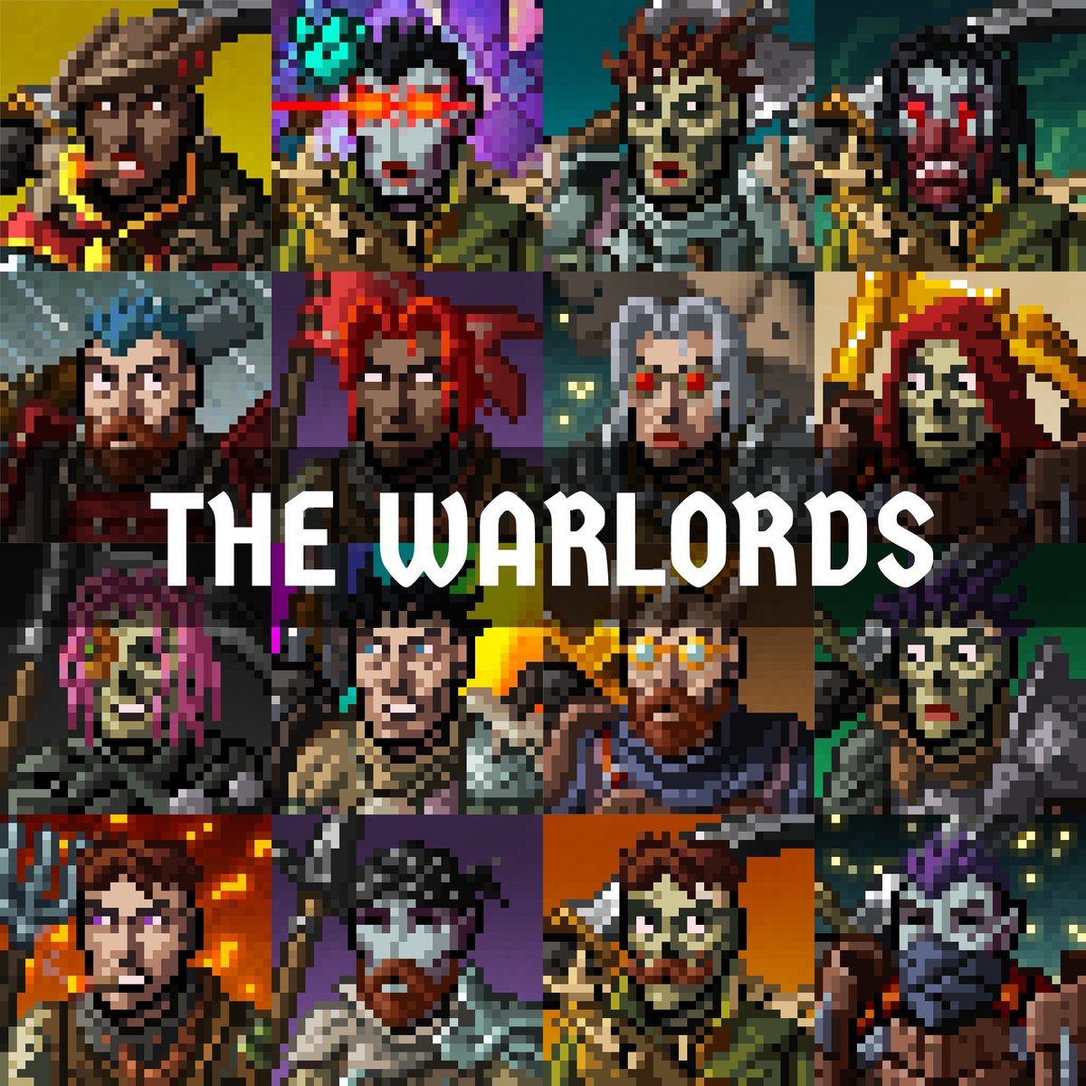 The Warlords Collection👑

Wen mint info? Wen allowlist? Wen public discord? Wen collab? Wen? Wen? Wen?
More infos next week champions.

Follow, Like, RT and Comment for a chance to join our dark journey.