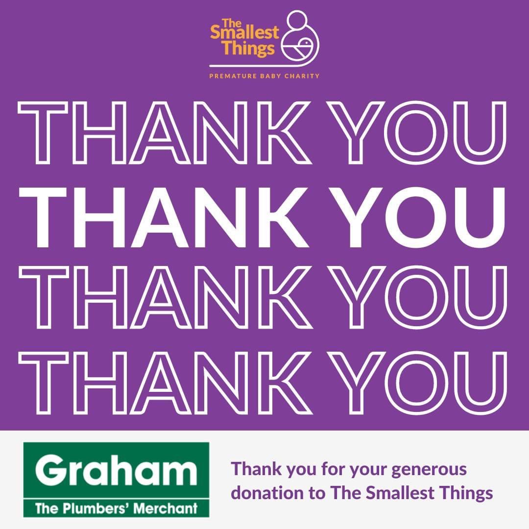 “I was proud that my employer chose The Smallest Things as their Charity of the year. The charity is very close to my heart….”