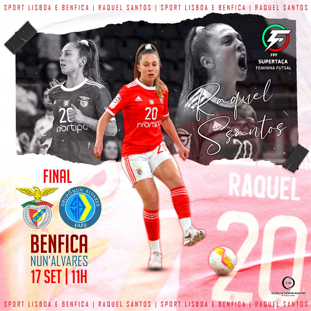 𝗔𝗥𝗤𝗨𝗜𝗩𝗢 📷
Final da Supertaça Feminina de Futsal 2023
Raquel Esteves Santos 📷
.
.
.
#agenciadesignmasters #graphicdesign #designers #designer #designlife #alternative #realize  #photoshop #sportspromotions #graphicdesign #criation #creative #slbenfica #promo #futsal