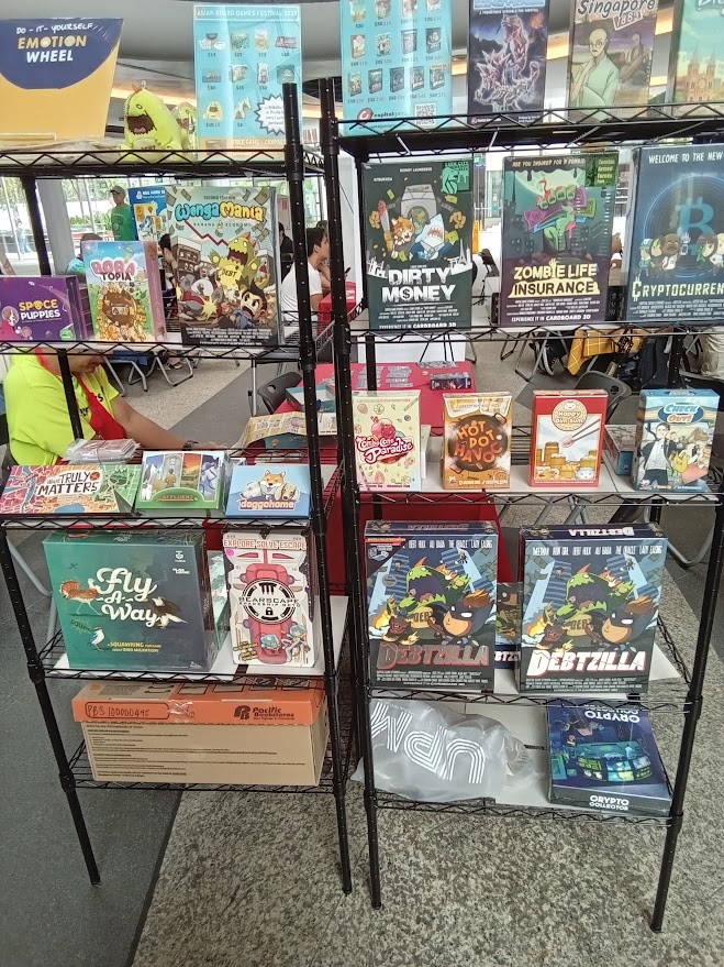 zwaingames's tweet photo. We are having an absolute blast at the Asian Boardgame Festival 2023 here in Fusionopolis, Singapore! πΈπ¬π€
Met some brilliant fellow Asian designers, shared creative sparks, and soaked in the vibrant atmosphere of tabletop magic. πβ¨
#ABF2023 #BoardGameDesignerLife #Origame https://t.co/0agW4HM5Wx