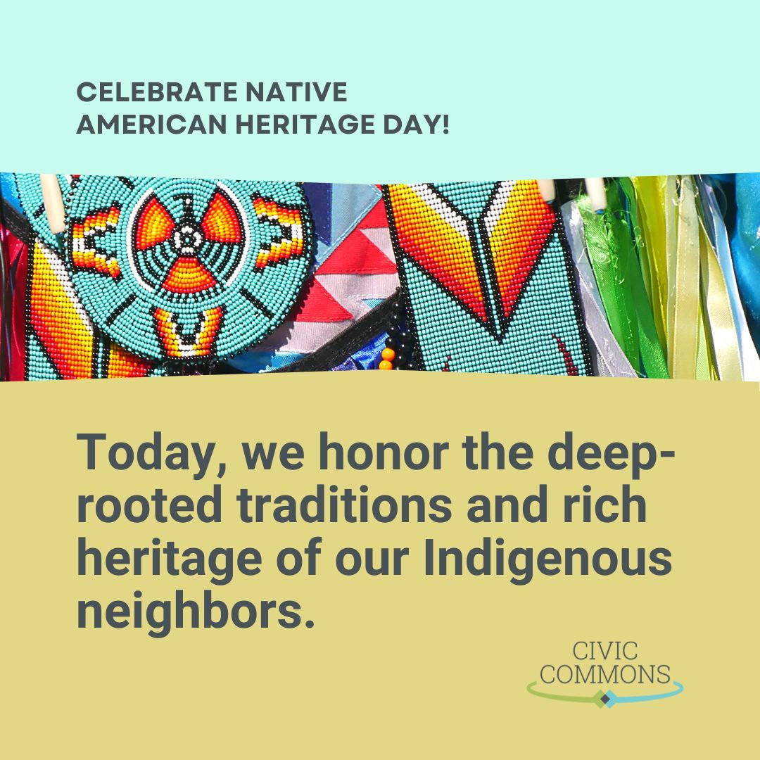 Today is Native American Heritage Day. What Indigenous organizations do you like to support here in the Seattle region? Let us know in the comments! ⬇️ #civiccommons #nativeamericanheritageday #culture #nahm